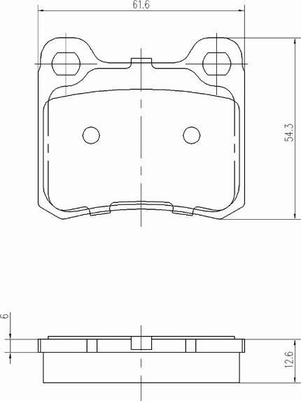 A.Z. Meisterteile AZMT-44-022-1279 - Kit de plaquettes de frein, frein à disque cwaw.fr