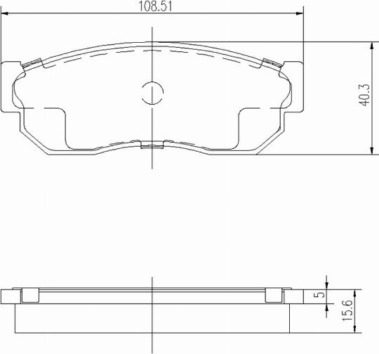 A.Z. Meisterteile AZMT-44-022-1275 - Kit de plaquettes de frein, frein à disque cwaw.fr