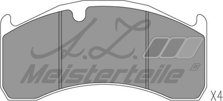 A.Z. Meisterteile AZMT-44-022-2362 - Kit de plaquettes de frein, frein à disque cwaw.fr