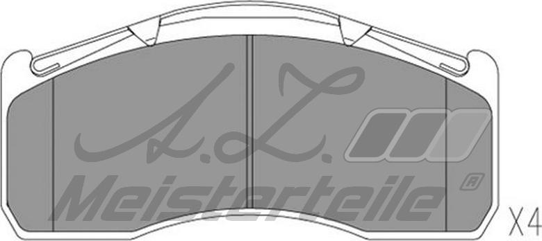 A.Z. Meisterteile AZMT-44-022-2372 - Kit de plaquettes de frein, frein à disque cwaw.fr