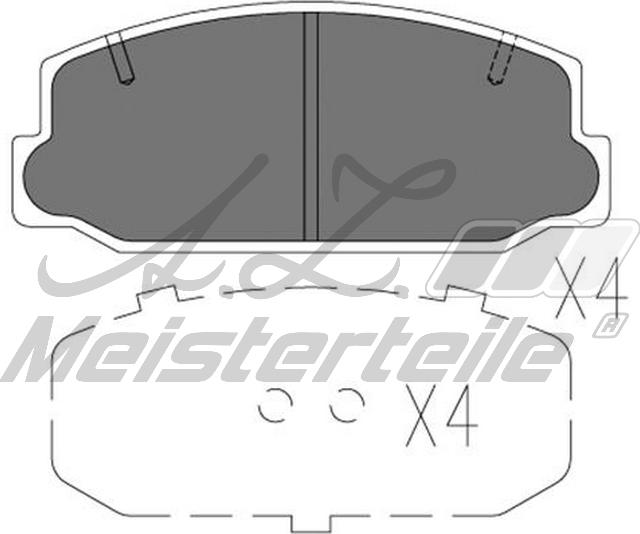 A.Z. Meisterteile AZMT-44-022-2209 - Kit de plaquettes de frein, frein à disque cwaw.fr