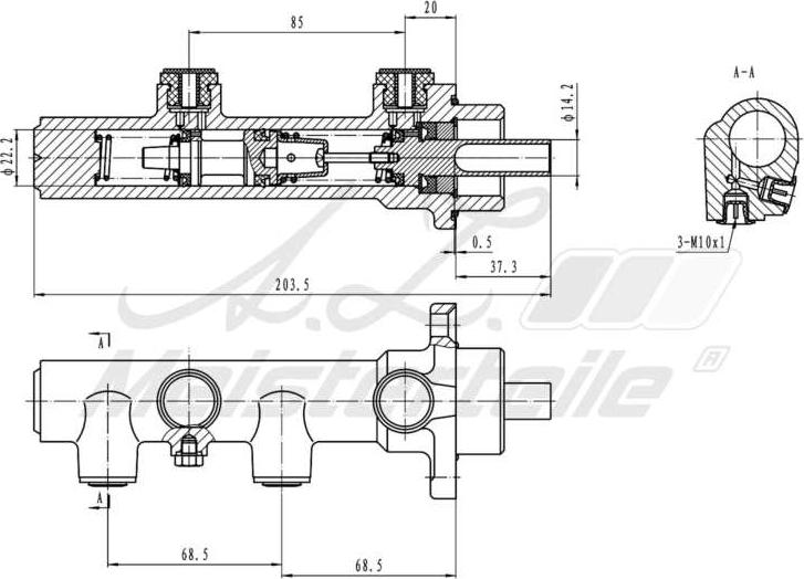 A.Z. Meisterteile AZMT-44-110-1031 - Maître-cylindre de frein cwaw.fr