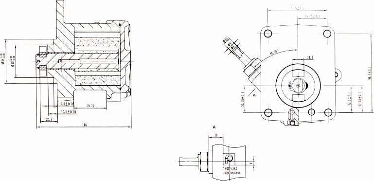 A.Z. Meisterteile AZMT-44-130-1051 - Pompe à vide, freinage cwaw.fr