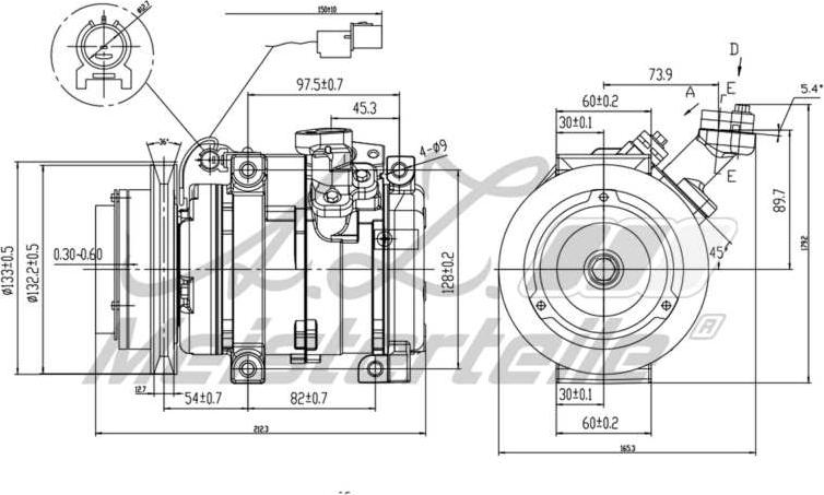 A.Z. Meisterteile AZMT-45-041-1087 - Compresseur, climatisation cwaw.fr