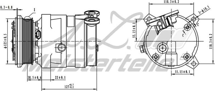 A.Z. Meisterteile AZMT-45-041-1035 - Compresseur, climatisation cwaw.fr