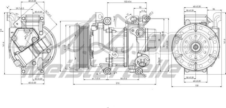 A.Z. Meisterteile AZMT-45-041-1111 - Compresseur, climatisation cwaw.fr