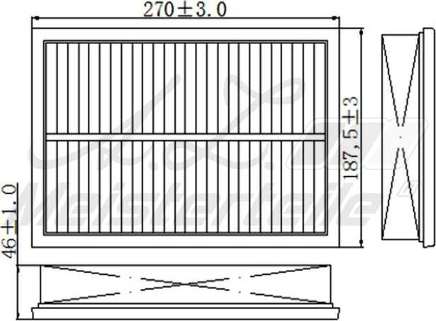 A.Z. Meisterteile AZMT-41-010-1463 - Filtre, air de l'habitacle cwaw.fr