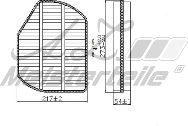 A.Z. Meisterteile AZMT-41-010-1738 - Filtre, air de l'habitacle cwaw.fr