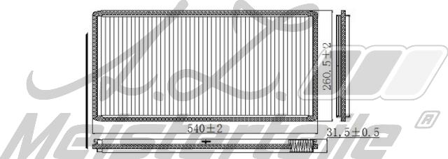 A.Z. Meisterteile AZMT-41-010-1722 - Filtre, air de l'habitacle cwaw.fr