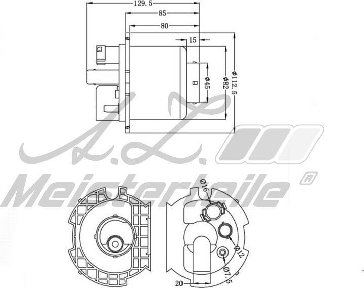 A.Z. Meisterteile AZMT-41-020-1467 - Filtre à carburant cwaw.fr