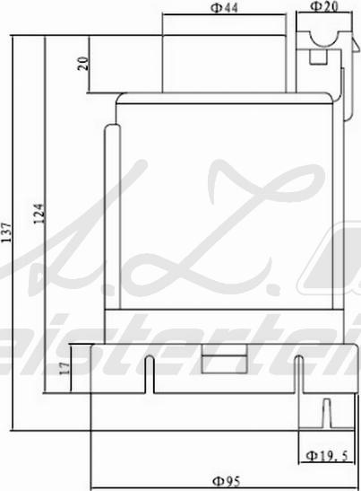 A.Z. Meisterteile AZMT-41-020-1404 - Filtre à carburant cwaw.fr