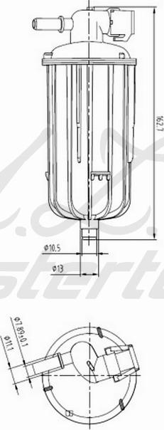 A.Z. Meisterteile AZMT-41-020-1408 - Filtre à carburant cwaw.fr