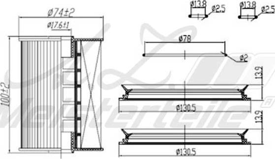 A.Z. Meisterteile AZMT-41-020-1402 - Filtre à carburant cwaw.fr