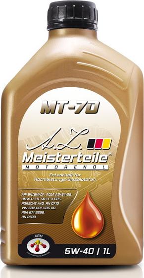 A.Z. Meisterteile MT-7D 5W-40 1L - Huile moteur cwaw.fr