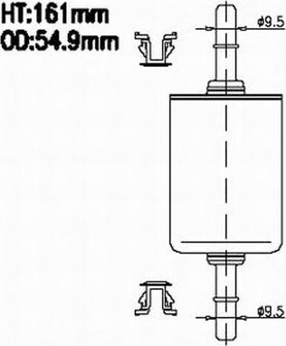 Azumi FSP50580 - Filtre à carburant cwaw.fr