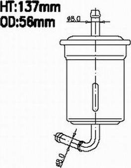 Azumi FSP25069 - Filtre à carburant cwaw.fr