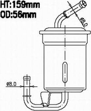 Azumi FSP26071 - Filtre à carburant cwaw.fr