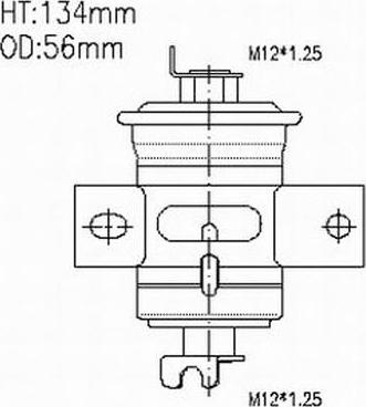 Azumi FSP21064 - Filtre à carburant cwaw.fr