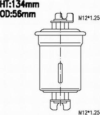 Azumi FSP21038 - Filtre à carburant cwaw.fr