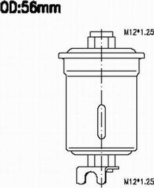 Azumi FSP23050 - Filtre à carburant cwaw.fr