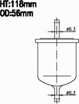 Azumi FSP22311 - Filtre à carburant cwaw.fr