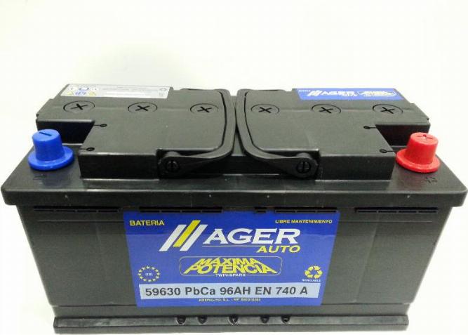 BATERIAS AGER 59630 - Batterie de démarrage cwaw.fr