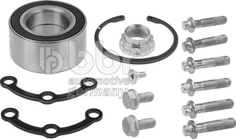 BBR Automotive 001-51-12644 - Kit de roulements de roue cwaw.fr