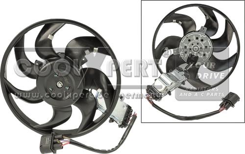 BBR Automotive 001-10-25105 - Ventilateur, refroidissement du moteur cwaw.fr