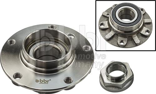 BBR Automotive 001-10-21249 - Moyeu de roue cwaw.fr