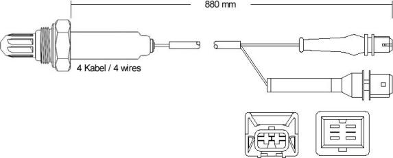 BBT OXY422.088 - Sonde lambda cwaw.fr