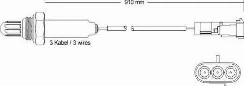 BBT OXY308.091 - Sonde lambda cwaw.fr