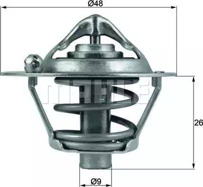 BEHR TX 108 82D - Thermostat d'eau cwaw.fr