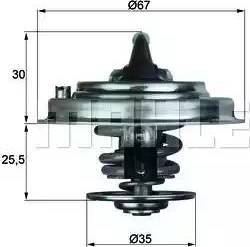 BEHR TX 34 87D - Thermostat d'eau cwaw.fr