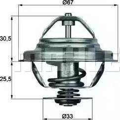 BEHR TX 27 80D - Thermostat d'eau cwaw.fr