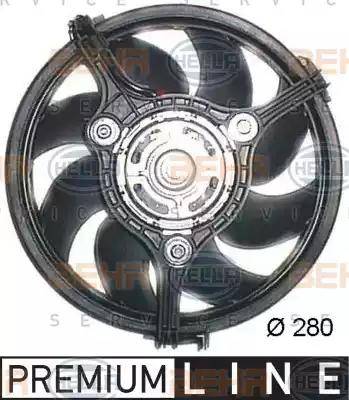 BEHR HELLA Service 8EW 351 044-041 - Ventilateur, refroidissement du moteur cwaw.fr