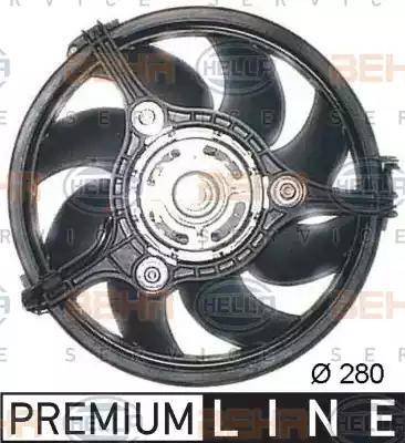 BEHR HELLA Service 8EW 351 044-131 - Ventilateur, refroidissement du moteur cwaw.fr