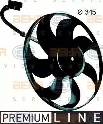 BEHR HELLA Service 8EW 351 043-321 - Ventilateur, refroidissement du moteur cwaw.fr