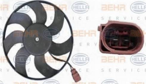 BEHR HELLA Service 8EW 351 039-181 - Ventilateur, refroidissement du moteur cwaw.fr