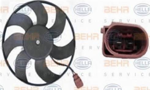 BEHR HELLA Service 8EW 351 039-201 - Ventilateur, refroidissement du moteur cwaw.fr