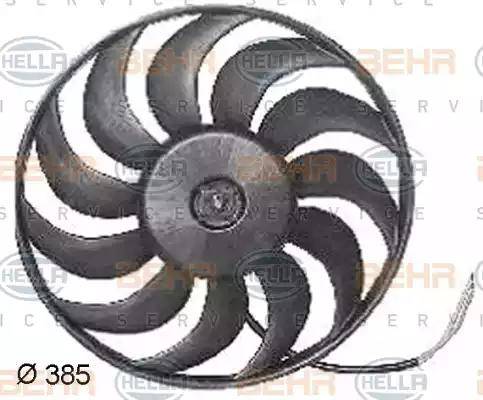 BEHR HELLA Service 8EW 351 038-361 - Ventilateur, refroidissement du moteur cwaw.fr