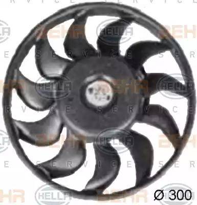 BEHR HELLA Service 8EW 351 038-371 - Ventilateur, refroidissement du moteur cwaw.fr