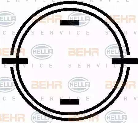 BEHR HELLA Service 8FK 351 133-911 - Compresseur, climatisation cwaw.fr