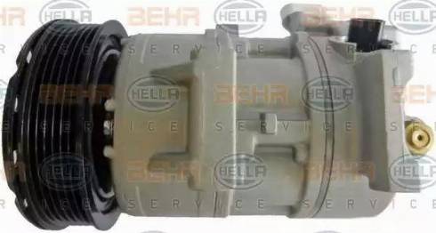 BEHR HELLA Service 8FK 351 125-621 - Compresseur, climatisation cwaw.fr