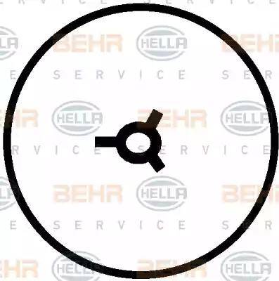 BEHR HELLA Service 8FK 351 127-051 - Compresseur, climatisation cwaw.fr