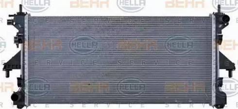 BEHR HELLA Service 8MK 376 745-101 - Radiateur, refroidissement du moteur cwaw.fr