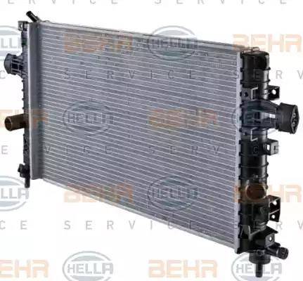 BEHR HELLA Service 8MK 376 754-081 - Radiateur, refroidissement du moteur cwaw.fr