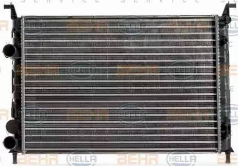 BEHR HELLA Service 8MK 376 700-251 - Radiateur, refroidissement du moteur cwaw.fr