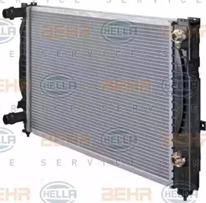 BEHR HELLA Service 8MK 376 716-621 - Radiateur, refroidissement du moteur cwaw.fr