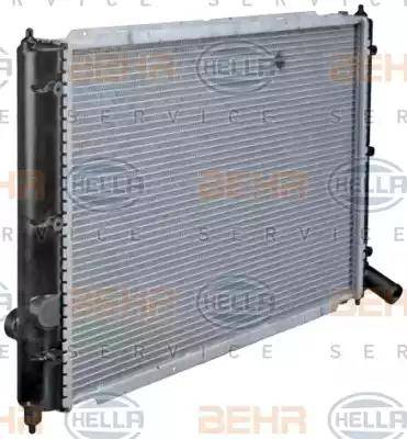 BEHR HELLA Service 8MK 376 713-631 - Radiateur, refroidissement du moteur cwaw.fr