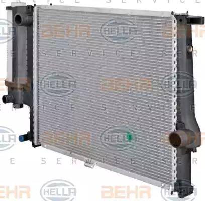 BEHR HELLA Service 8MK 376 712-221 - Radiateur, refroidissement du moteur cwaw.fr